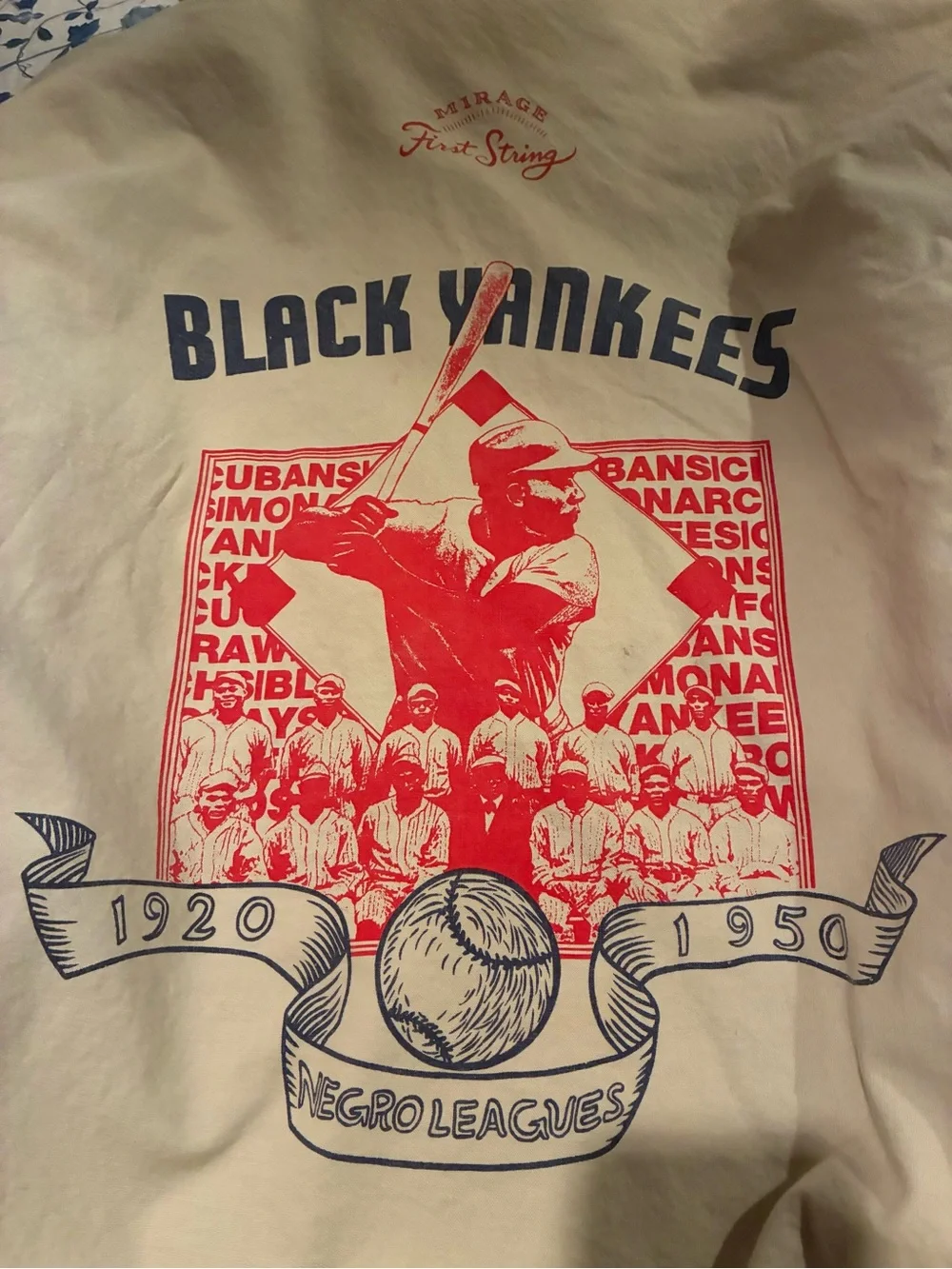 New York Yankees cream baseball